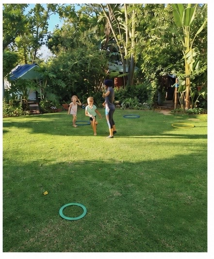 Children taking part in a Kiddies Pilates class in Randburg