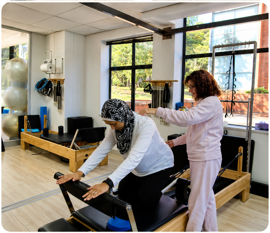 Pilates Dynamics teacher training course information graphic