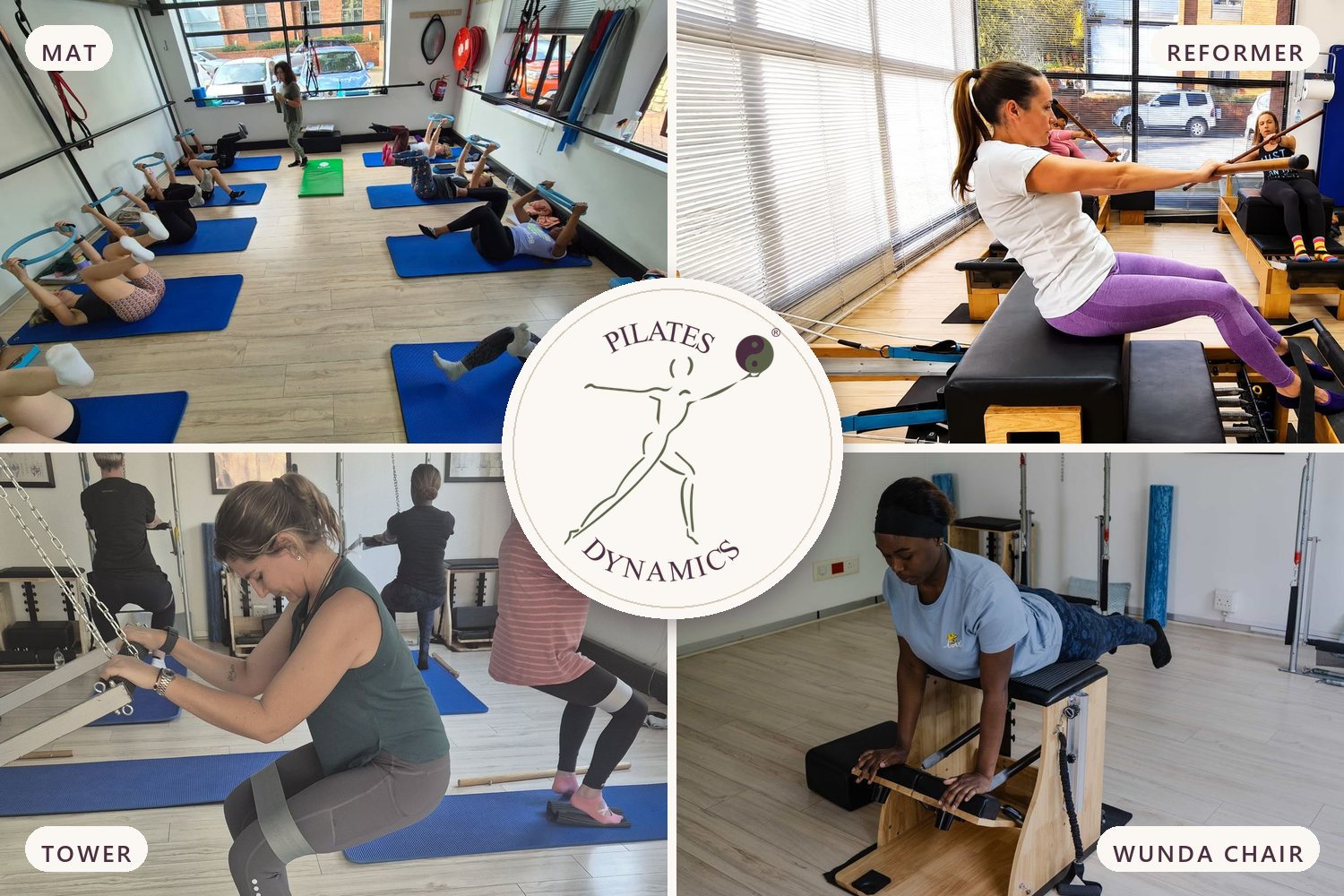 How to choose a Pilates studio: mat, reformer, tower and Wunda chair classes at Pilates Dynamics in Randburg